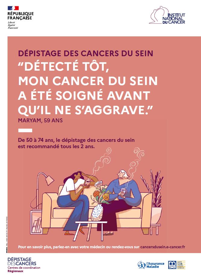 affiche octobre rose